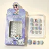 Snowflake Sparkle Press-On Nails