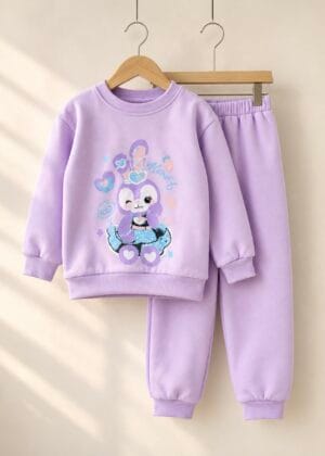 Stylish Bunny Co-ord (Lavender)