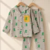 Crocodile Club Nightwear (Yellow Pocket)