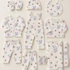 Newborn 11 piece set, Blue Berry Bear