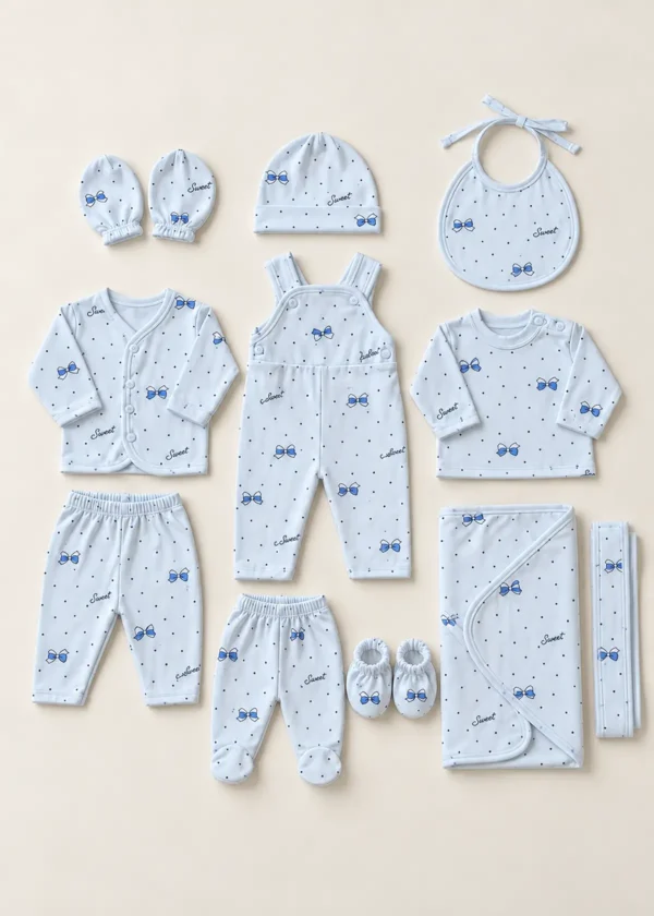 Blue Sweet Bow